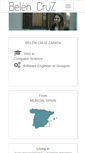 Mobile Screenshot of belencruz.com